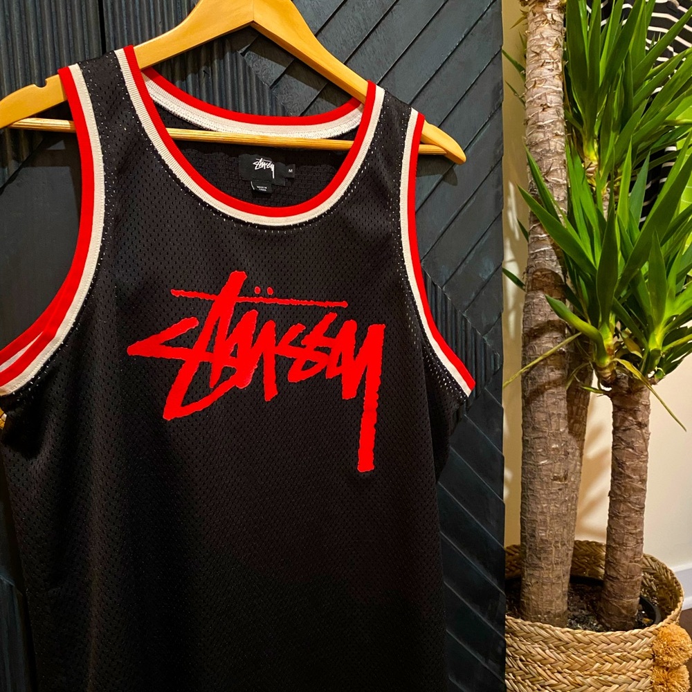 Stussy Mens Jersey Tank